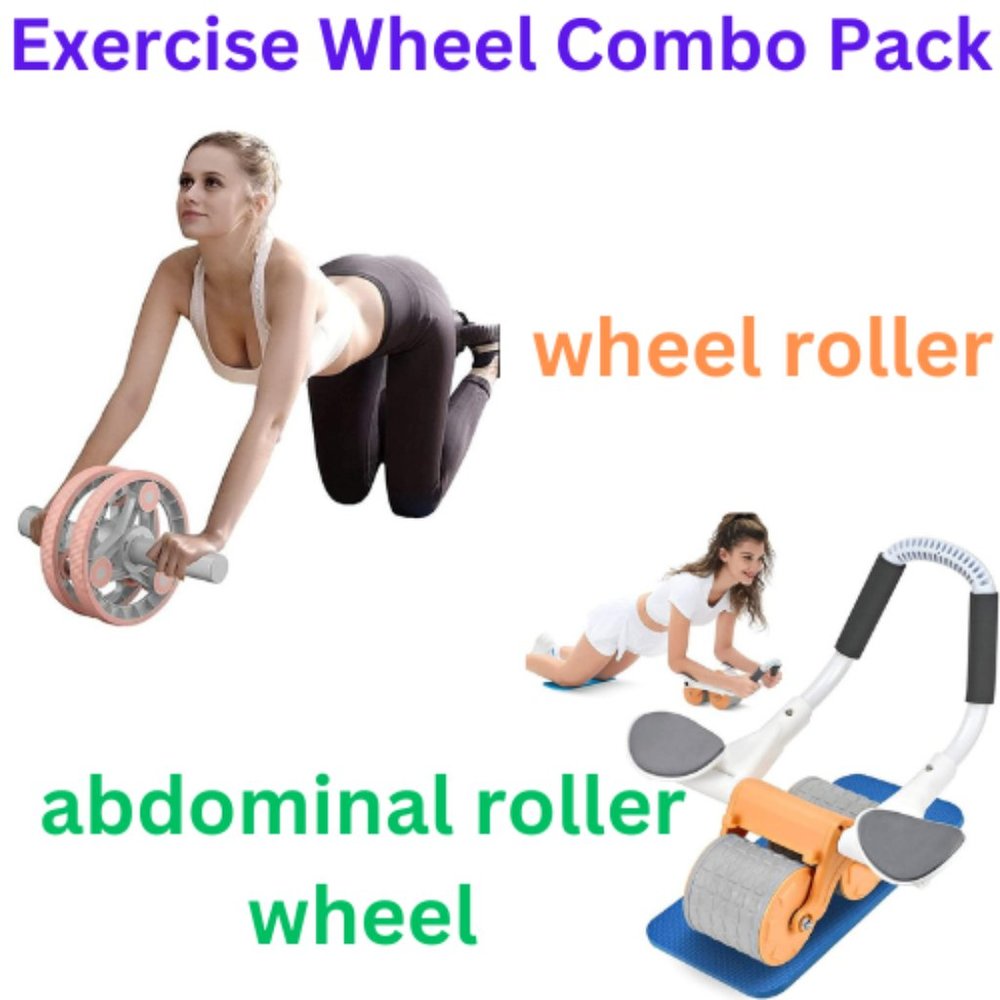 Automatic rebound abdominal roller wheel & Ab Wheel Slide 4 wheel roller with re